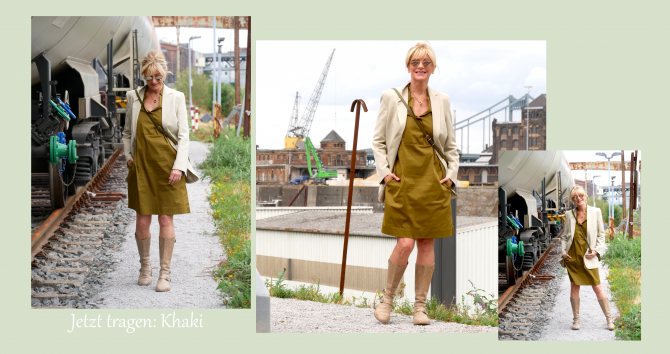 charismalook-grün-mode-khaki-kleid-blazer-stiefel