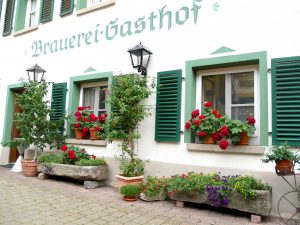 charismalook-bayerischen-wald-reise-biergarten-geranien-urlaub