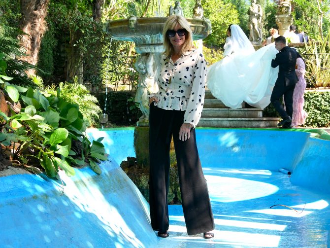 charismalook-weite-hosen-mode-punktebluse-strick