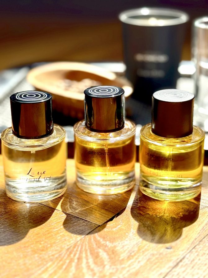 Luxusparfums aus der Provence: Drei exklusive Düfte vom Château de Montcaud, inspiriert von Seide.