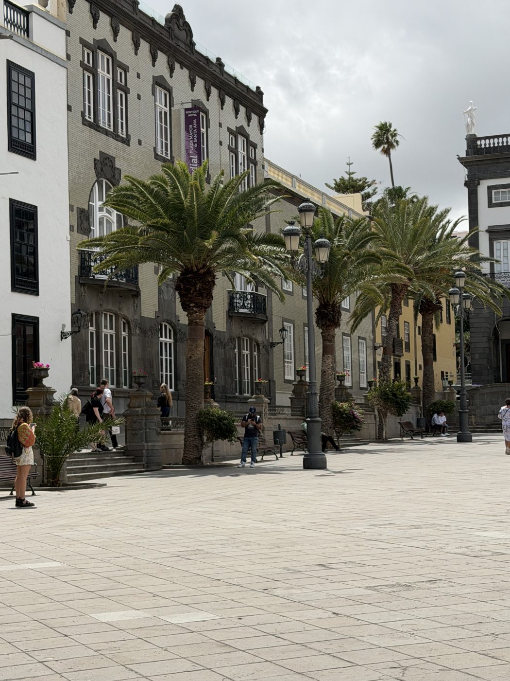 Straße in Las Palmas Gran Canaria in der Altstadt